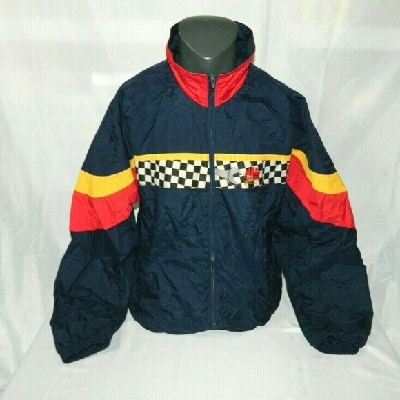 Vintage MAC TOOLS Racing Windbreaker Jacket Medium - Picture 4 of 7